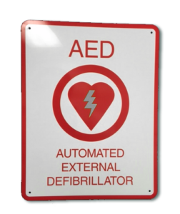 AED Flat Sign