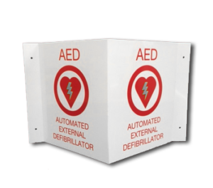 AED Plastic Sign